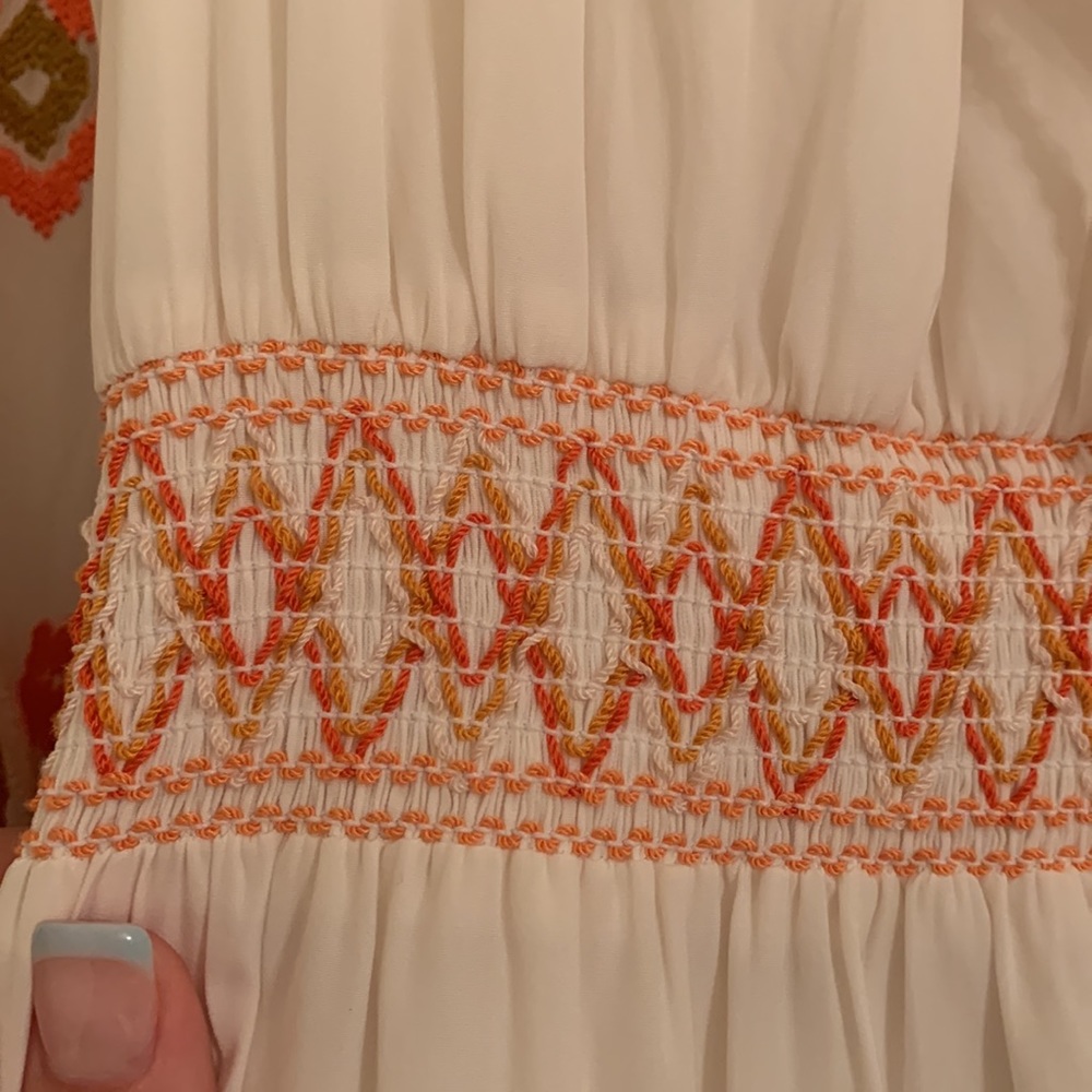 NWOT Marie Oliver White Dress - Picture 8 of 13